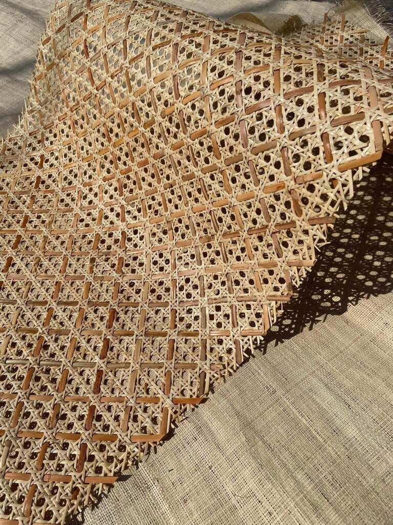 Rattan has a variety of weaving styles.